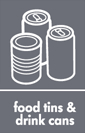 food tins & drink cans